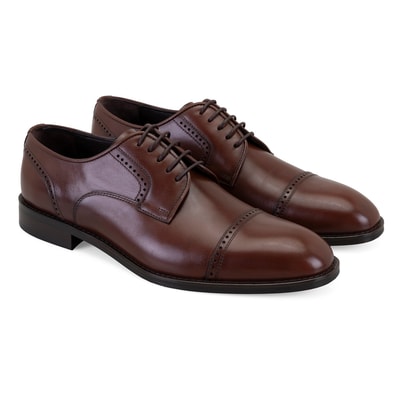 Kaleb Taba Erkek Deri Klasik Ayakkabı