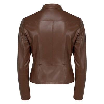 Kalle Taba Kadın Deri Ceket