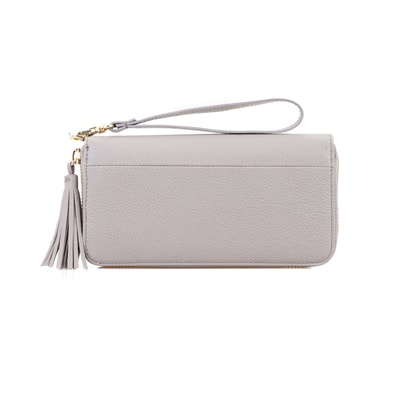 Kathleen Gri Kadın Deri Cüzdan