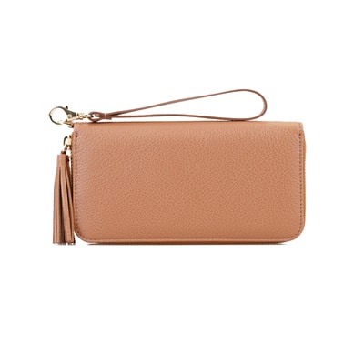 Kathleen Kahve Kadın Deri Cüzdan