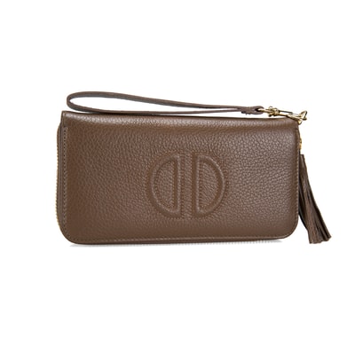 Kathleen Kahve Kadın Deri Cüzdan