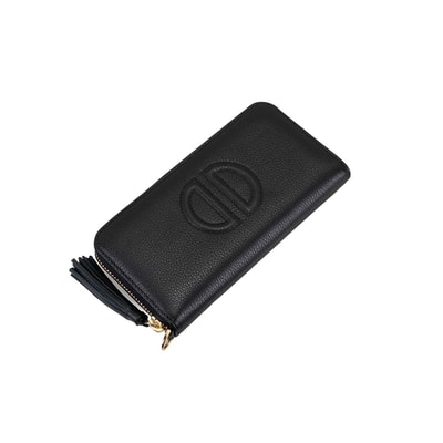 Kathleen Siyah Kadın Deri Cüzdan