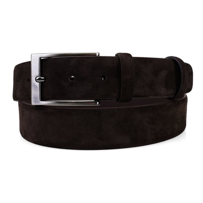 Keanu Kahve Erkek Spor Deri Kemer