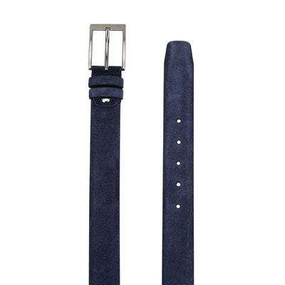 Keanu Lacivert Erkek Spor Deri Kemer