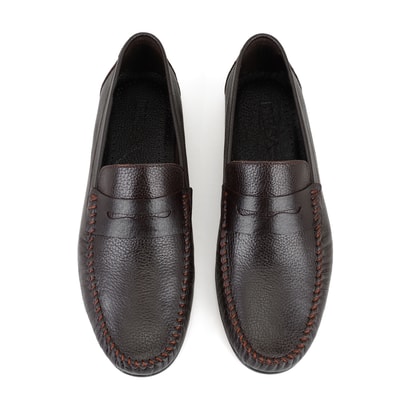 Kelvin Kahve Erkek Deri Loafer