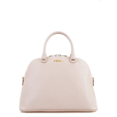 Khushi Krem Kadın Deri El Çantası
