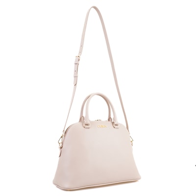 Khushi Krem Kadın Deri El Çantası