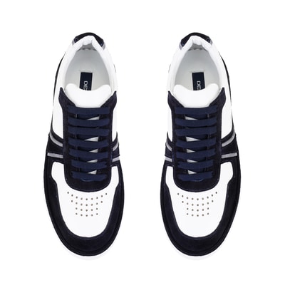 Kirk Lacivert Erkek Deri Spor Ayakkabı