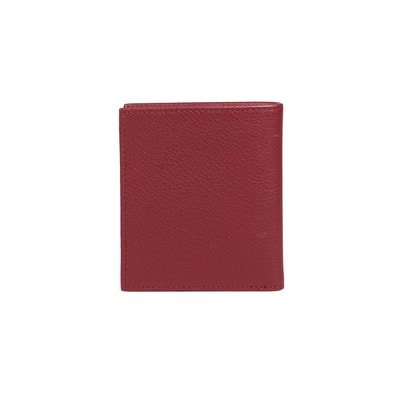 Kırmızı D Logolu Kadın Deri Cüzdan