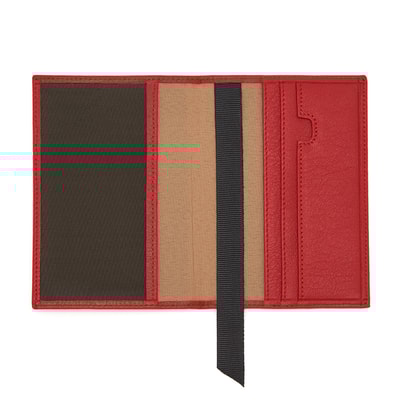 Kırmızı Deri Pasaportluk