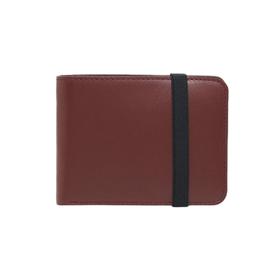 Kırmızı Galeno Erkek Deri Kartlık