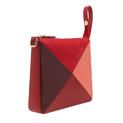 Kırmızı Gazzele Kadın Omuz Askılı Çanta