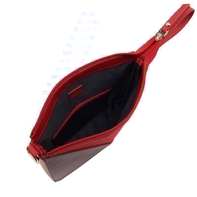 Kırmızı Gazzele Kadın Omuz Askılı Çanta