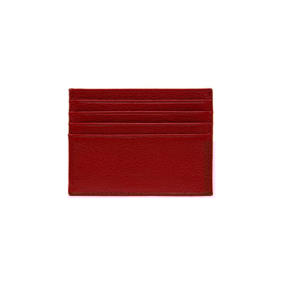 Kırmızı Vidal Floter Deri Kartlık