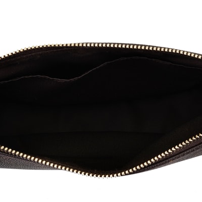 Klaus Kahve Kadın Monogram Omuz Çantası