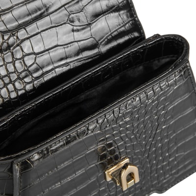 Klina Siyah Kadın Omuz Çantası