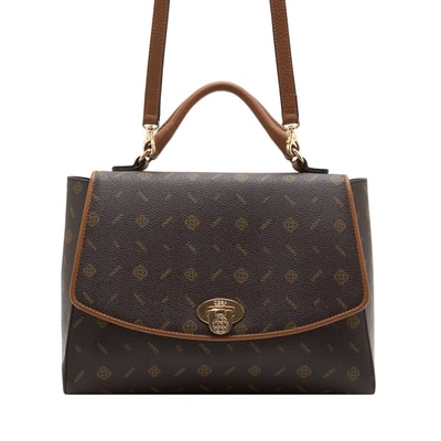 Kyle Kahve Monogram Kadın El Çantası