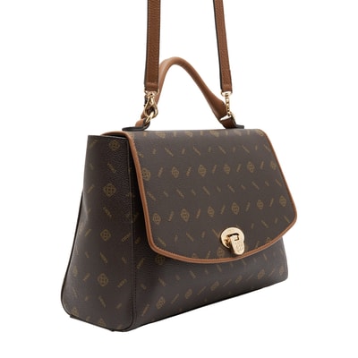 Kyle Kahve Monogram Kadın El Çantası