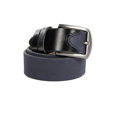 Lacivert Erkek Deri Kemer