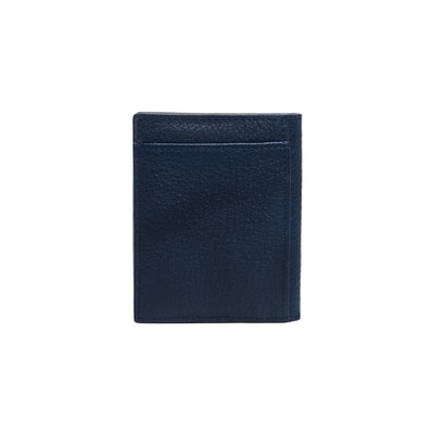 Lacivert Vesper Erkek Deri Kartlık