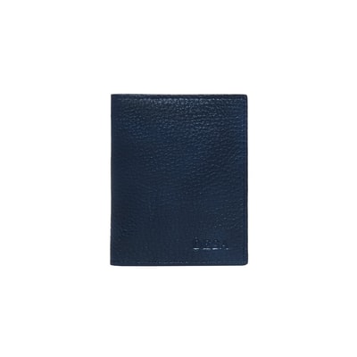 Lacivert Vesper Erkek Deri Kartlık