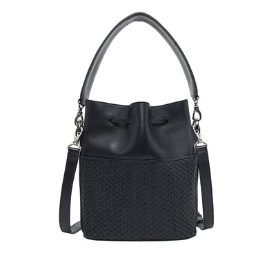 Lalla Kadın Örgülü Deri Omuz Askılı Çanta