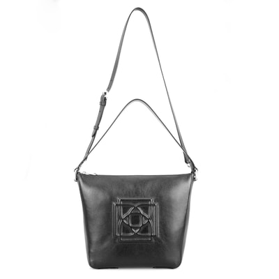 Lauretta Siyah Kadın Deri Omuz Çantası