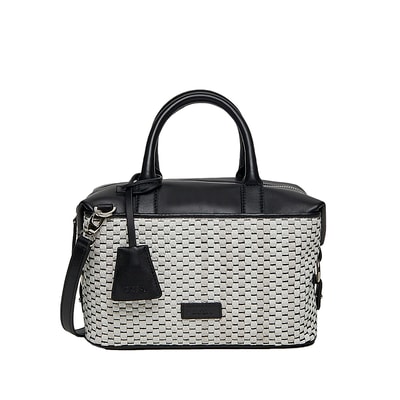 Lavendar Kadın Örgülü Deri Kol Çantası