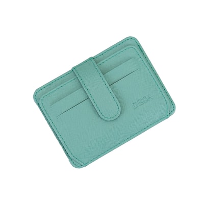 Lenora Yeşil Kadın Deri Kartlık