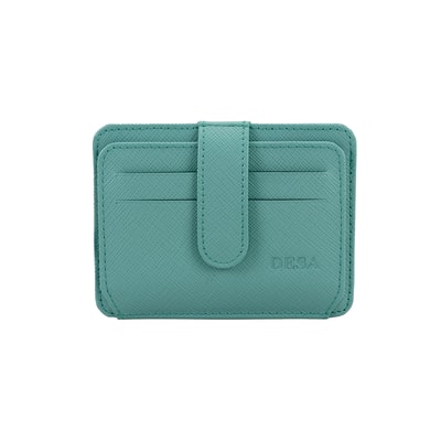 Lenora Yeşil Kadın Deri Kartlık