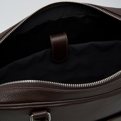 Leoda Kahve Erkek Deri Evrak Çantası