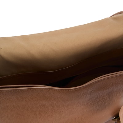 Leonel Kahve Vintage Deri Evrak Çantası