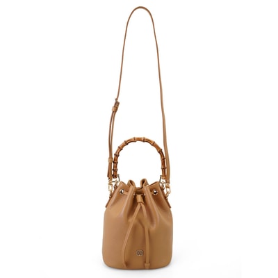 Lexy Taba Kadın Bambu Askılı Deri Omuz Çantası