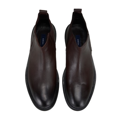 Lianne Kahve Erkek Deri Bot