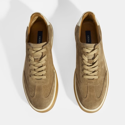 Lianra Bej Erkek Süet Bağcıklı Günlük Ayakkabı