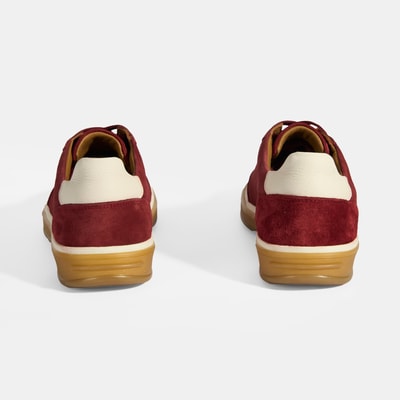 Lianra Bordo Erkek Süet Bağcıklı Günlük Ayakkabı