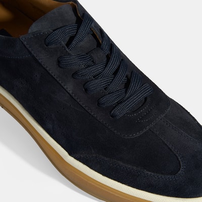 Lianra Lacivert Erkek Süet Bağcıklı Günlük Ayakkabı