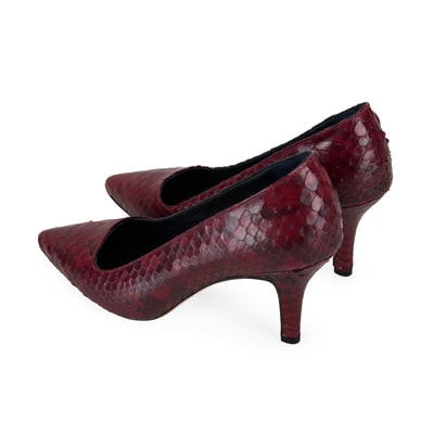 Lillian Bordo Kadın Klasik Ayakkabı 