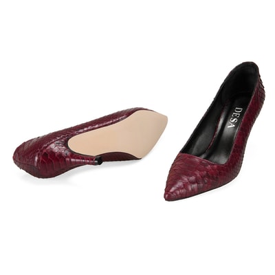 Lillian Bordo Kadın Klasik Ayakkabı 