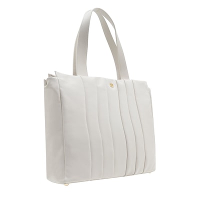 Lily Beyaz Kadın Deri Omuz Askılı Çanta