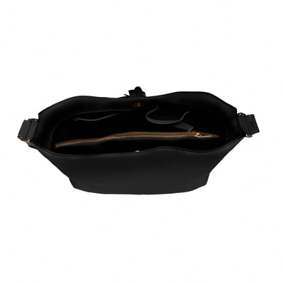 Linao Siyah Kadın Omuz Çantası