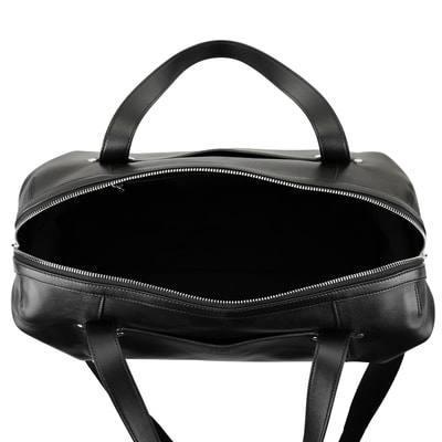 Lincoln Siyah Erkek Deri Seyahat Çantası