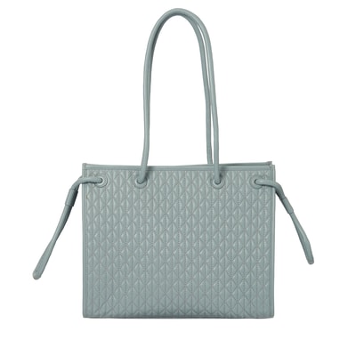 Linda Gri Kadın Deri Omuz Askılı Çanta