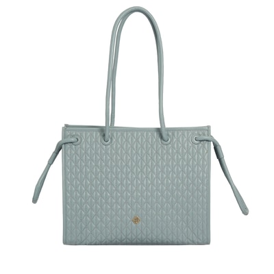 Linda Gri Kadın Deri Omuz Askılı Çanta