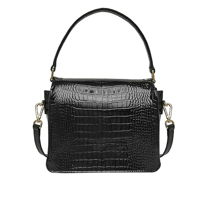 Lisare Kadın Kroko Baskılı Deri Omuz Askılı Çanta