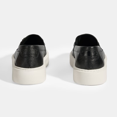 Liverty Siyah Erkek Deri Tokalı Loafer