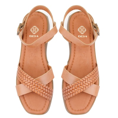 Lou Taba Kadın Deri Sandalet