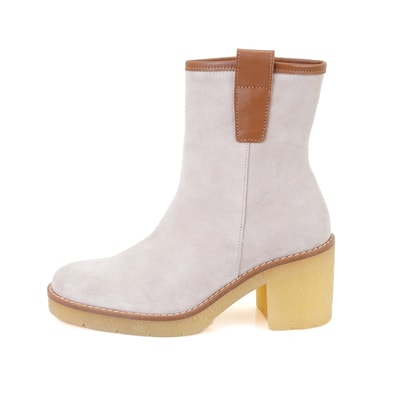 Loza Vizon Kadın Topuklu Süet Deri Bot