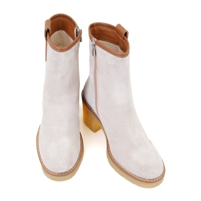 Loza Vizon Kadın Topuklu Süet Deri Bot