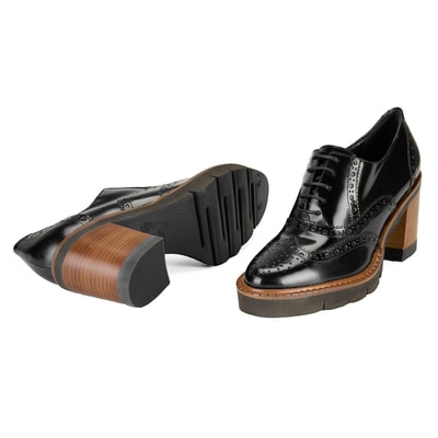 Luca Grossi Beata Siyah Kadın Topuklu Klasik Ayakkabı